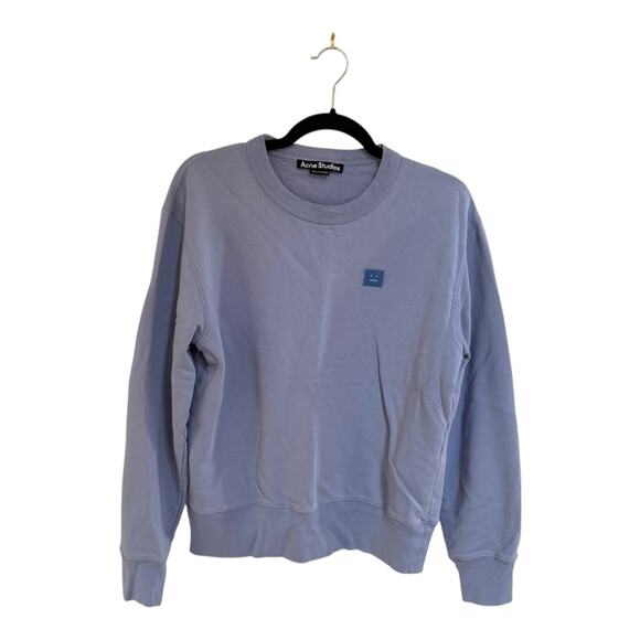 Acne Studios Purple Cotton Sweatshirt Size M - Picture 1 of 5